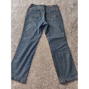 Aura WRANGLER Bootcut vintage Jeans Dark Wash Denim Pockets Women's‎ 10Petite
